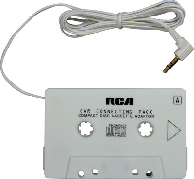 Auto MP3 CD Cassette Adapter, 5 Ft. Cord