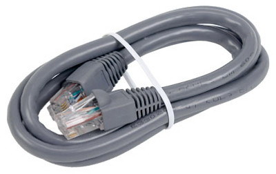 Cat 6 Network Cable, 250Mhz, Gray, 3 Ft.