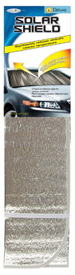 Car Solar Windshield Sunshade, Silver, 27 x 67 In.