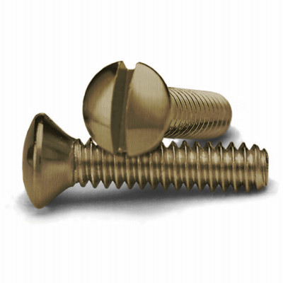 Wall Plate Screws, Antique Bronze, 1/2-In., 10-Pack