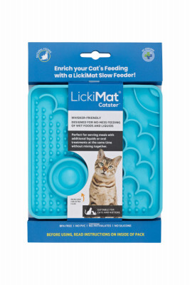 Catster Cat Feeder, Turquoise