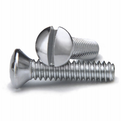 Wall Plate Screws, Chrome, 3/4-In., 10-Pack