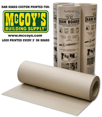 Ram Board, 38 In. x 100 Ft. Roll