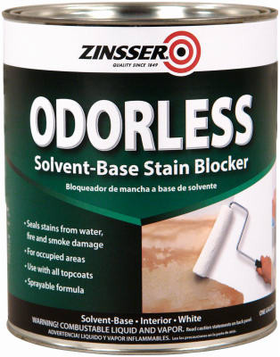 Bulls Eye Hi Hide Primer Sealer, Odorless, White, 1-Qt.
