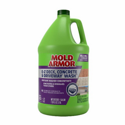 EZ Deck & Driveway Pressure Washer Wash, Microban Foaming Technology, 128 oz. Concentrate