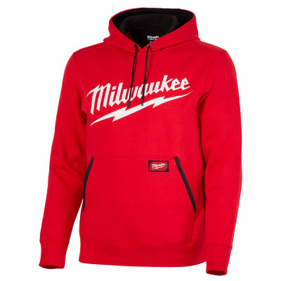 Freeflex Hooded Sweatshirt, Midweight, Red, M