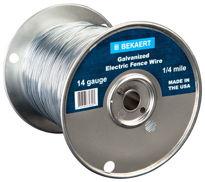 Electric Fence Wire, 14 Gauge , 1/4-Mile (1320 Ft.)