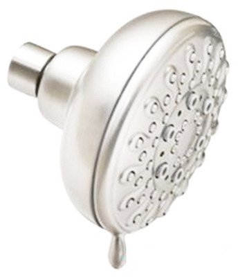 Shower Head, 5-Function, Fixed Mount, Spot-Resistant Brushed Nickel