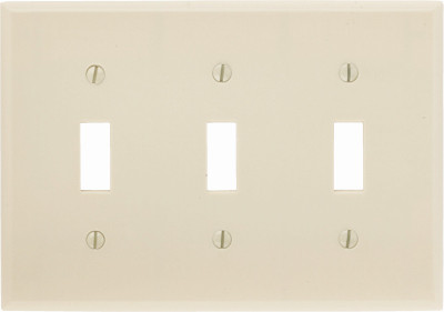 IV 3-TOGGLE WALL PLATE