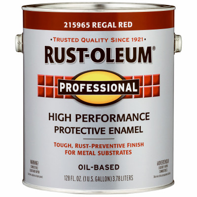 Professional Enamel, Regal Red, 1-Gallon (2 pieces)