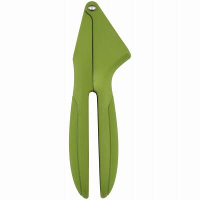 Garlic Press with Skin Remover, Stainless Steel Plate