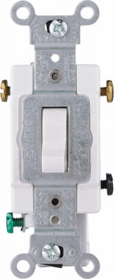 WHT 3-WAY GRND SWITCH