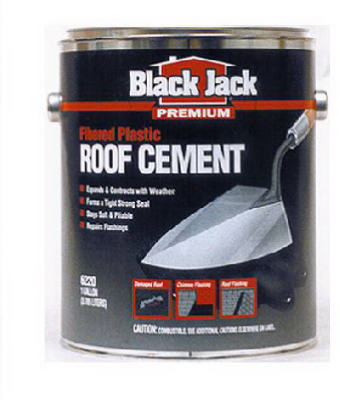 Fibered Plastic Roof Cement, 3.6-Qt. (6 pieces)