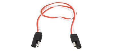 Trailer Connector, 2-Wire, Bullet Style, 12 In.