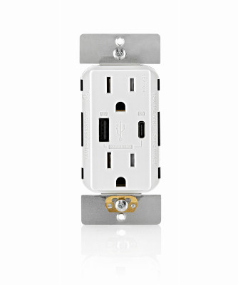 WHT 15A USB A/C OUTLET