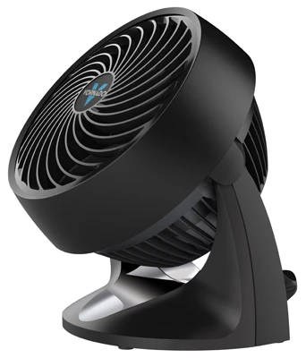 133 Compact Circulator Fan, 2-Speed, Black