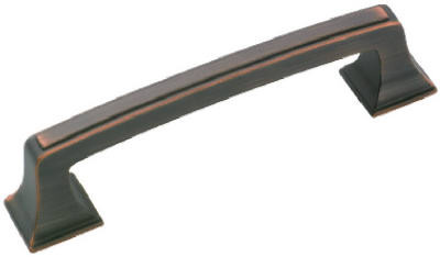 Mulholland Cabinet Pull, Oil-Rubbed Bronze, 3-3/4 In.