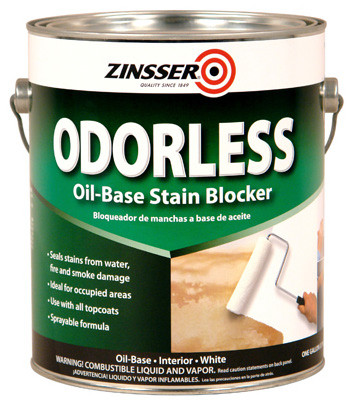 Bulls Eye Odorless Stain Blocker, Bright White, 1-Gallon