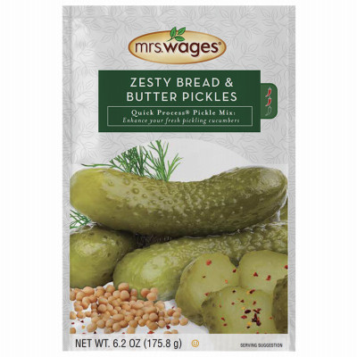 Pickling and Canning Mix, Zesty Bread N' Butter Pickle, 6.2-oz.