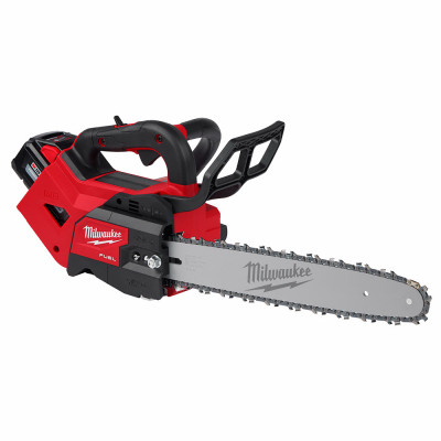 M18 Fuel Cordless Chainsaw Kit, Brushless Motor, Top Handle, 14 In., 18-Volt Battery & Charger