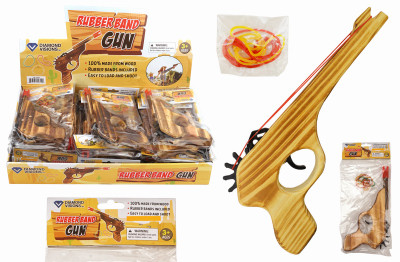 Wood Rubber Band Gun