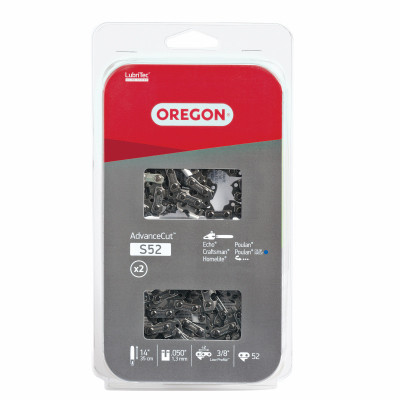 Chainsaw Chain, 91VG, Low Profile Xtraguard Premium C-Loop, 14 In., 2-Pk.