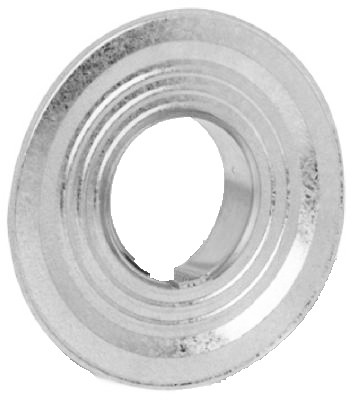 Gas Vent Pipe Collar, Galvanized, Type B, 3-In.