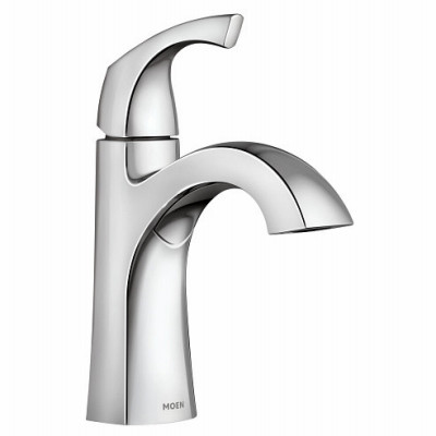 Lindor Single-Handle, High-Arc Bathroom Faucet, Chrome