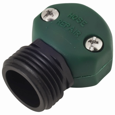 3/8 to 5/8 In. Male End Hose Mender, Polymer (10 pieces)