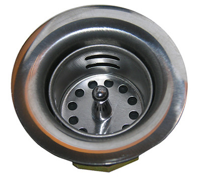 Junior Duo Sink Strainer, Chrome Plated, 1-1/2 In.