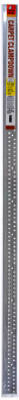 1-3/8 x 36-Inch Silver Carpet Grip
