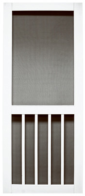 Magnolia Series Screen Door, White Vinyl, 36 x 79.5-In.