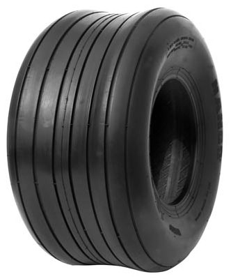 Lawn Tractor Tire, Rib Tread, 16 x 6.50-8 In.