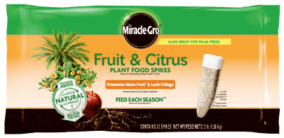 Fruit & Citrus Plant Food Spikes, 12-Count