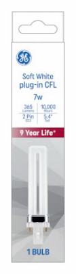 CFL Bulb, 7 Watt (6 pieces)