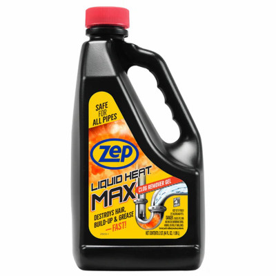 Zep Liquid Heat Max Clog Remover Gel 64 Oz.