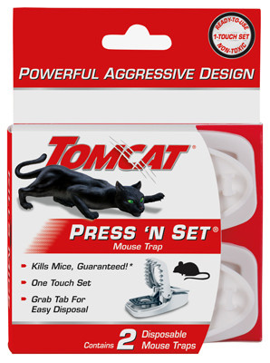 Press 'N Set Mouse Trap, 2-Pk.