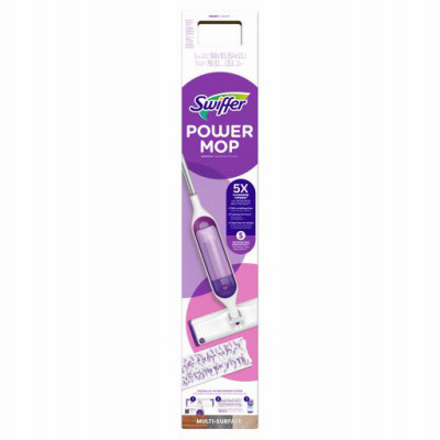Power Mop Starter Kit with Mop, 25.3 oz. Solution & 2 Pads