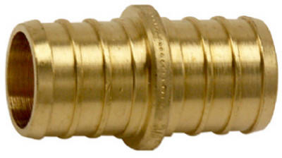 Insert Pipe Coupling, Lead Free, 3/4 In. Brass Barb