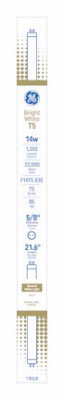 Linear Fluorescent Light Bulb, 14 Watt, T5, 1350 Lumen, 21.6 In. (9 pieces)