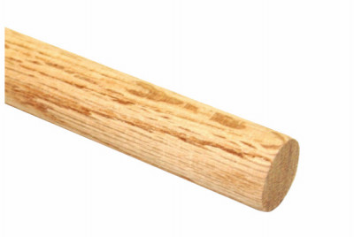 Oak Dowel, 1.25 x 36 In. (4 pieces)