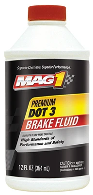 DOT 3 Premium Brake Fluid, 12-oz.
