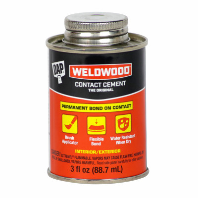 Weldwood Contact Cement, 3-oz. (12 pieces)