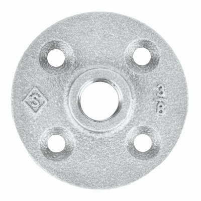 3/8 In. Galvanized Pipe Flange