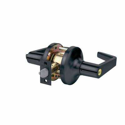 Commercial Grade 2 Entry Lever, Matte Black