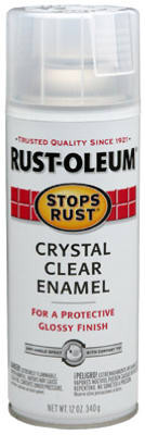 Spray Enamel, Clear, 12-oz.