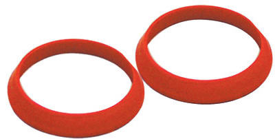 Slip Joint TPR Washer, Rubber, 1-1/4 In., 2-Pk.