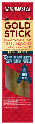 Gold Stick Fly Trap, 10 In.