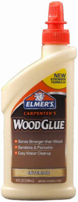 Carpenters Wood Glue, Interior, 8-oz.