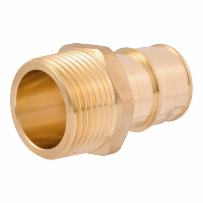 SharkBite PEX-A Brass 1 In. x 1 In. MNPT Adapter